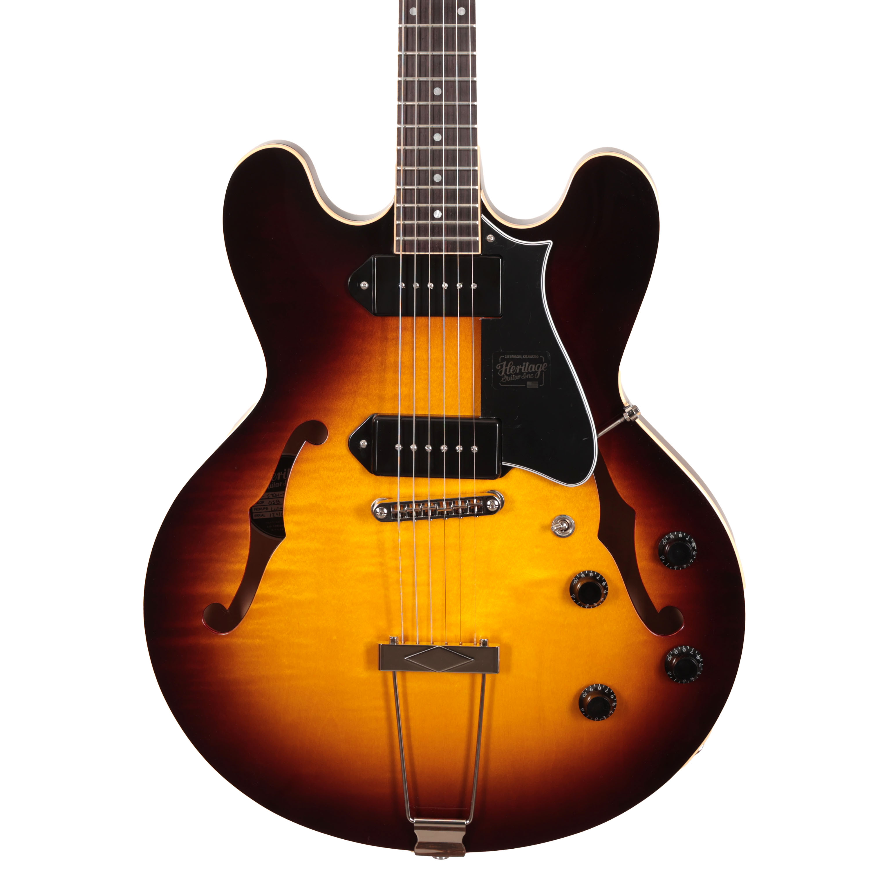 Heritage Standard Collection H-530 Hollowbody Electric Guitar in Original Sunburst
